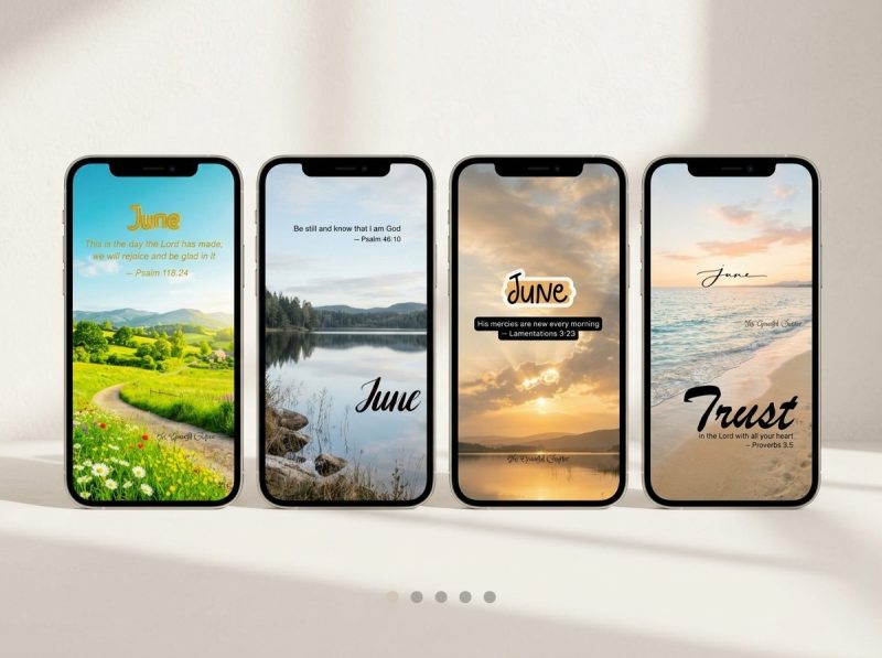 Free June Christian Wallpapers For Phone