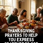 10 Prayers For Thanksgiving Day